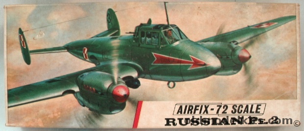 Airfix 1/72 Petlyakov Pe-2 - USSR / Polish / Czech Air Forces, 258 plastic model kit